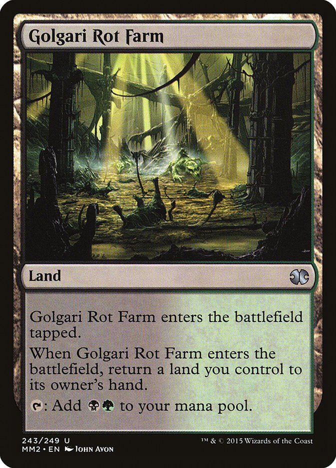 Golgari Rot Farm [Modern Masters 2015] | Gamers Paradise