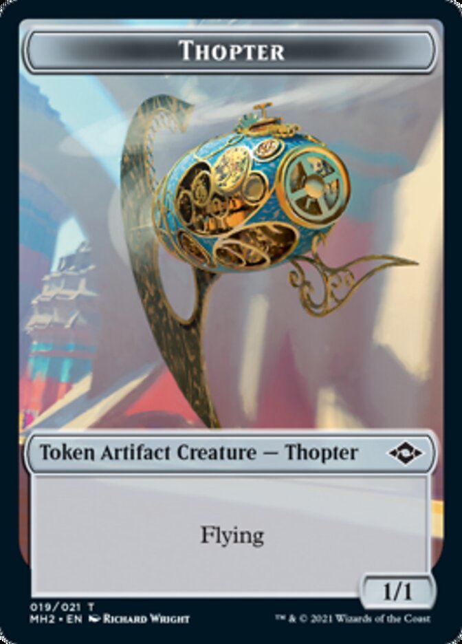 Clue (14) // Thopter Double-Sided Token [Modern Horizons 2 Tokens] | Gamers Paradise