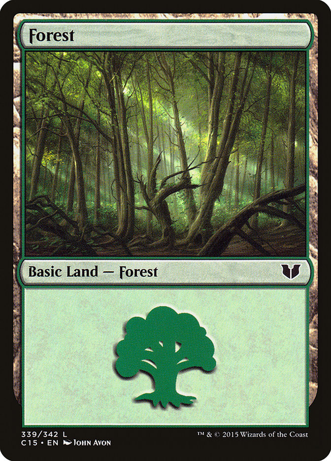 Forest (339) [Commander 2015] | Gamers Paradise