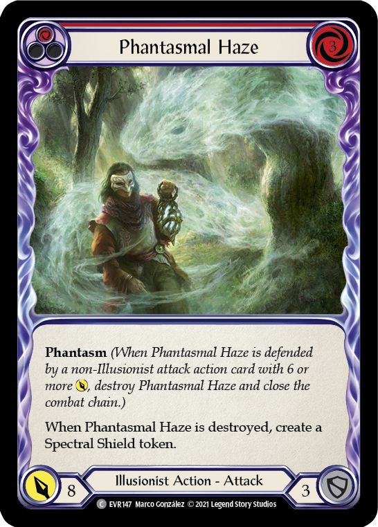 Phantasmal Haze (Red) [EVR147] (Everfest)  1st Edition Normal | Gamers Paradise