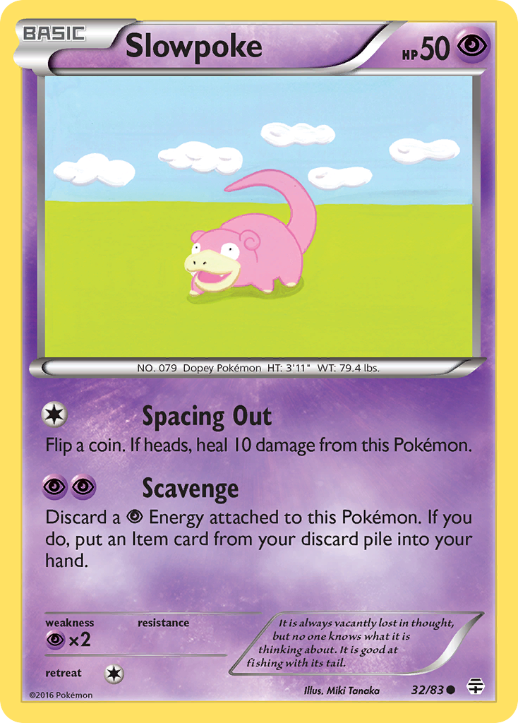 Slowpoke (32/83) [XY: Generations] | Gamers Paradise