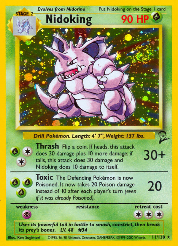 Nidoking (11/130) [Base Set 2] | Gamers Paradise