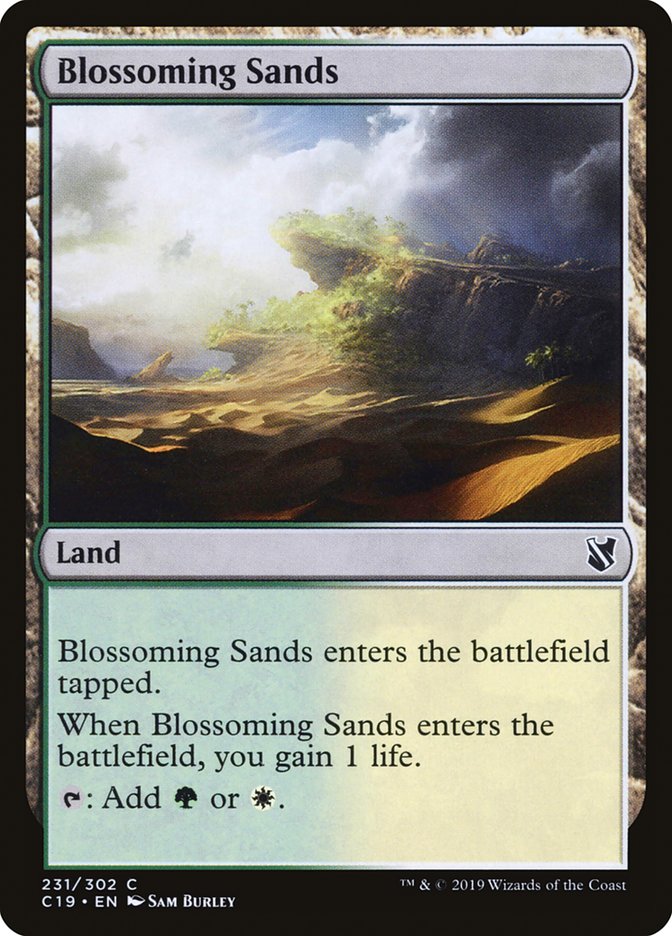 Blossoming Sands [Commander 2019] | Gamers Paradise