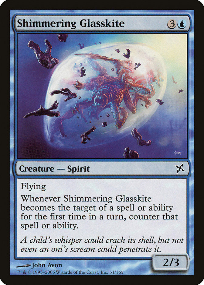 Shimmering Glasskite [Betrayers of Kamigawa] | Gamers Paradise