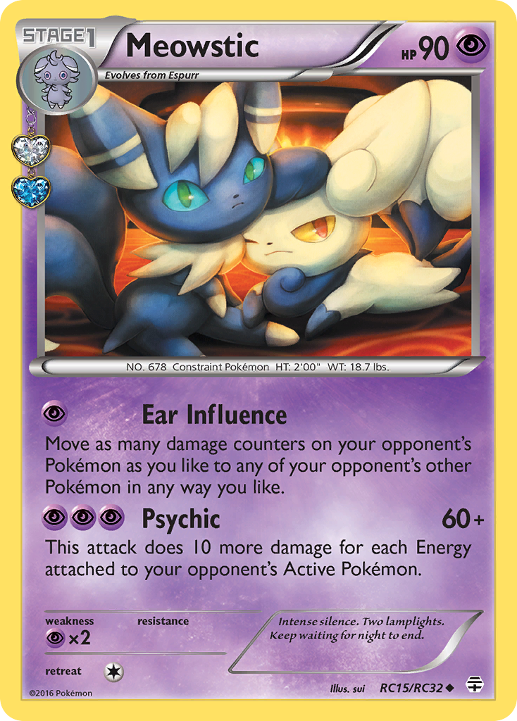 Meowstic (RC15/RC32) [XY: Generations] | Gamers Paradise