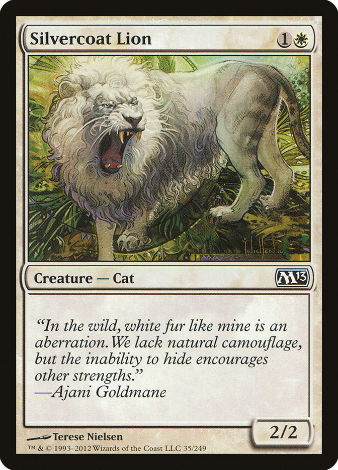 Silvercoat Lion [Magic 2013] | Gamers Paradise