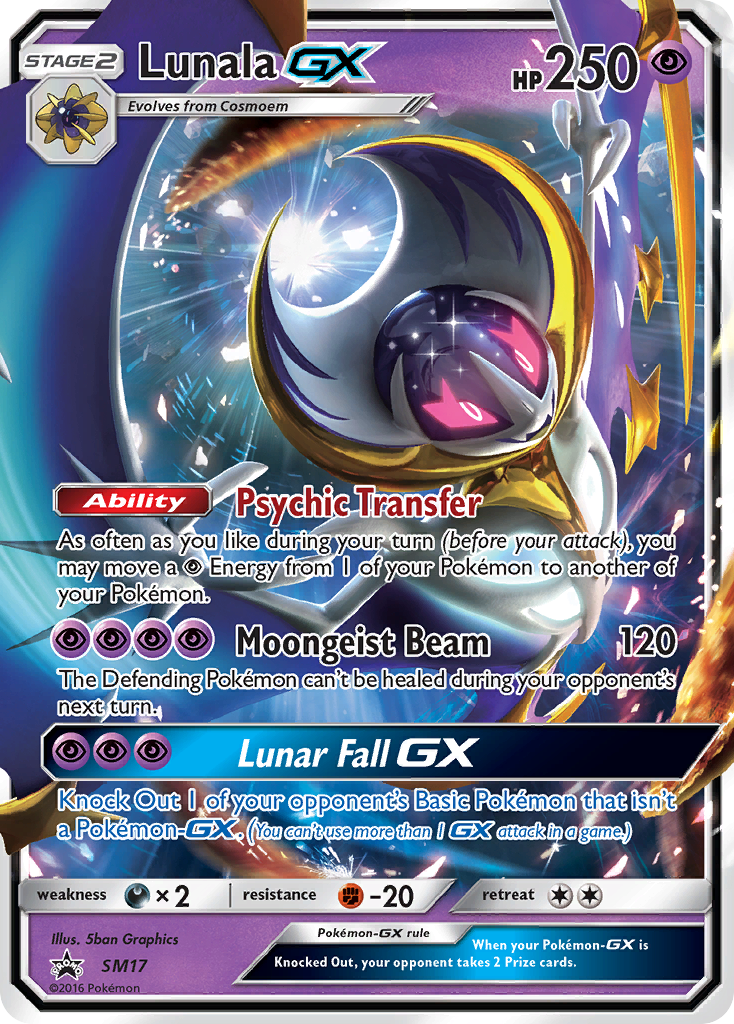 Lunala GX (SM17) [Sun & Moon: Black Star Promos] | Gamers Paradise