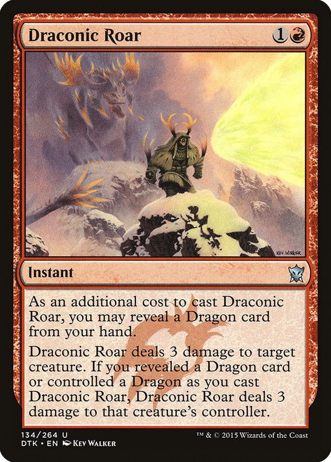 Draconic Roar [Dragons of Tarkir] | Gamers Paradise