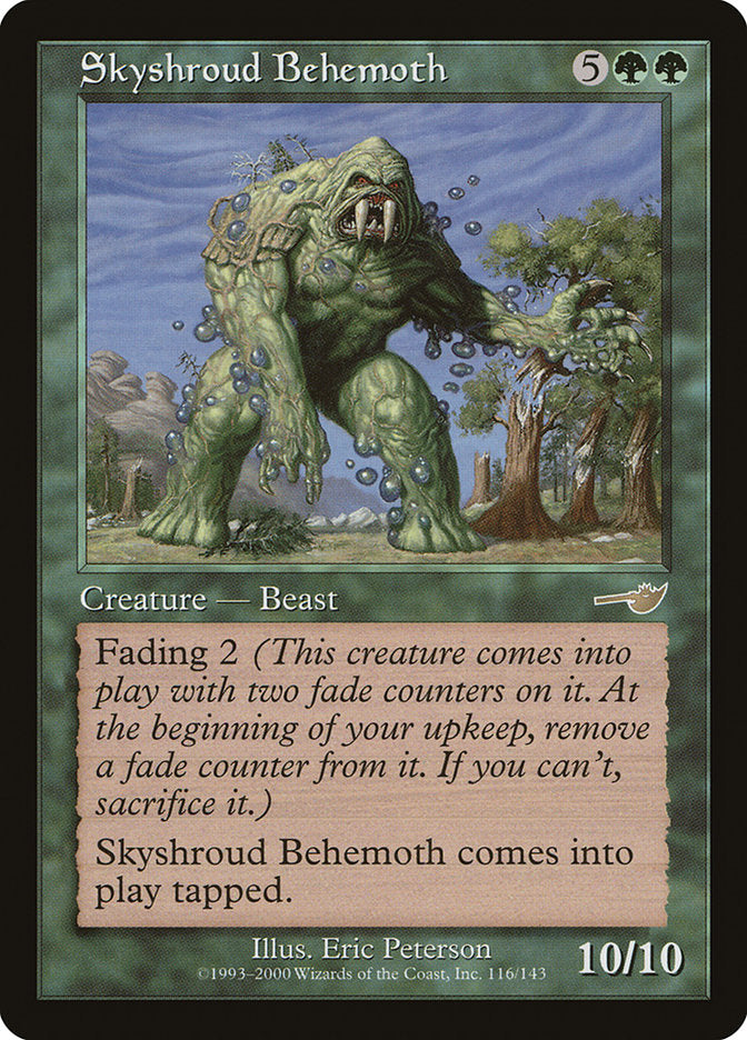 Skyshroud Behemoth [Nemesis] | Gamers Paradise
