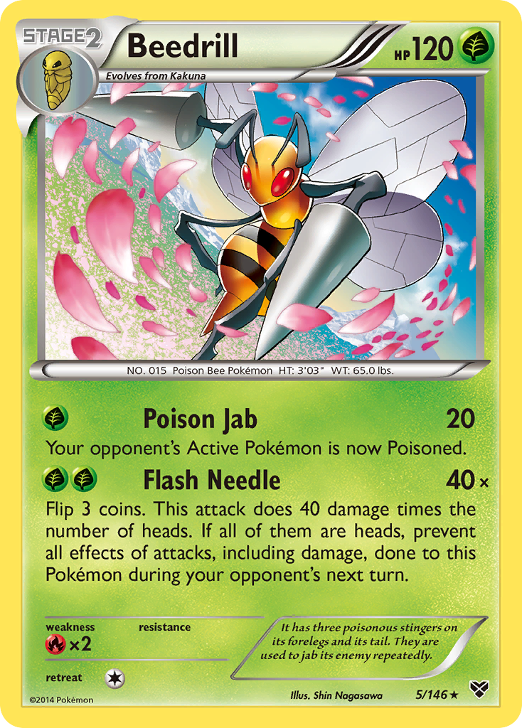 Beedrill (5/146) [XY: Base Set] | Gamers Paradise