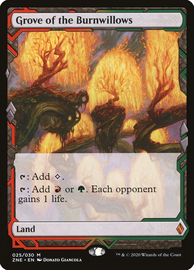 Grove of the Burnwillows (Expeditions) [Zendikar Rising Expeditions] | Gamers Paradise