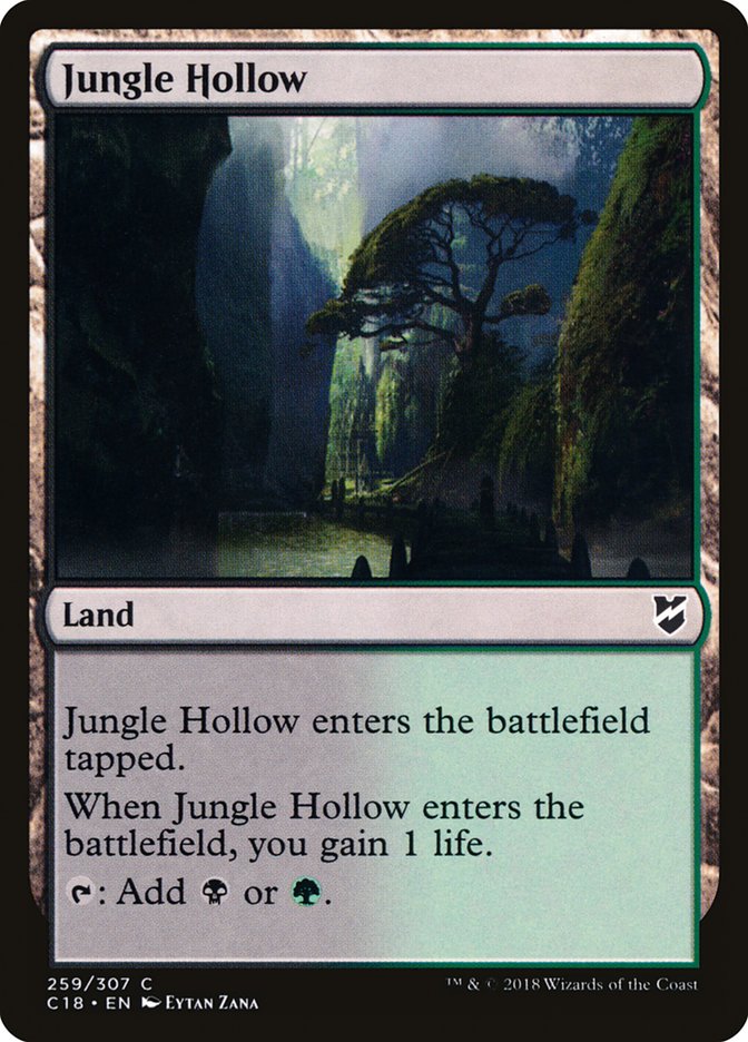 Jungle Hollow [Commander 2018] | Gamers Paradise