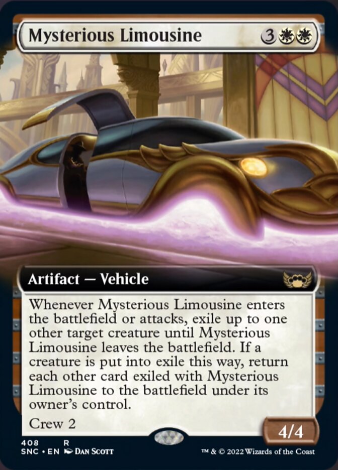 Mysterious Limousine (Extended Art) [Streets of New Capenna] | Gamers Paradise