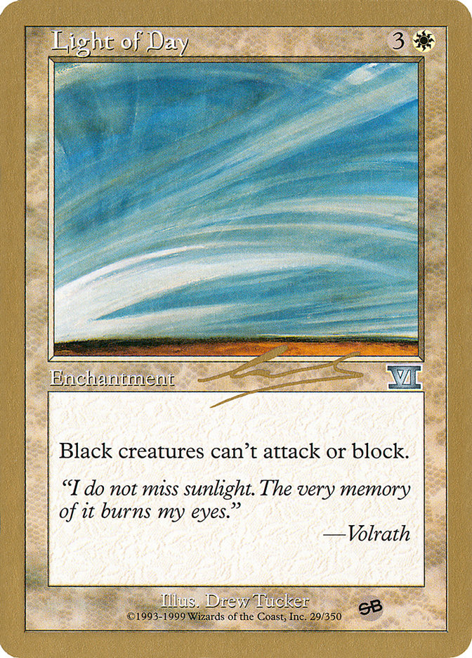 Light of Day (Nicolas Labarre) (SB) [World Championship Decks 2000] | Gamers Paradise