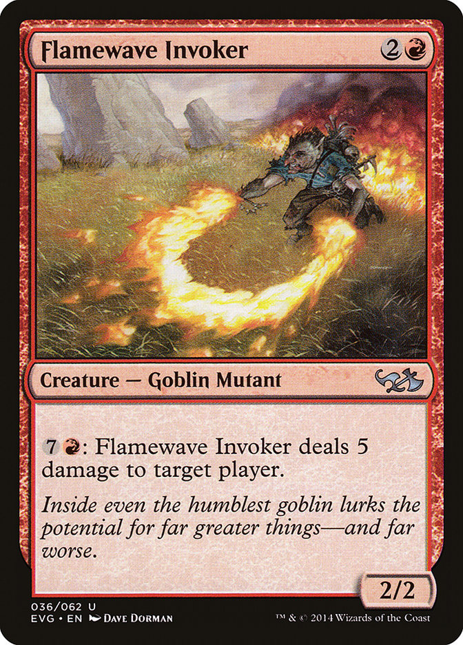 Flamewave Invoker (Elves vs. Goblins) [Duel Decks Anthology] | Gamers Paradise