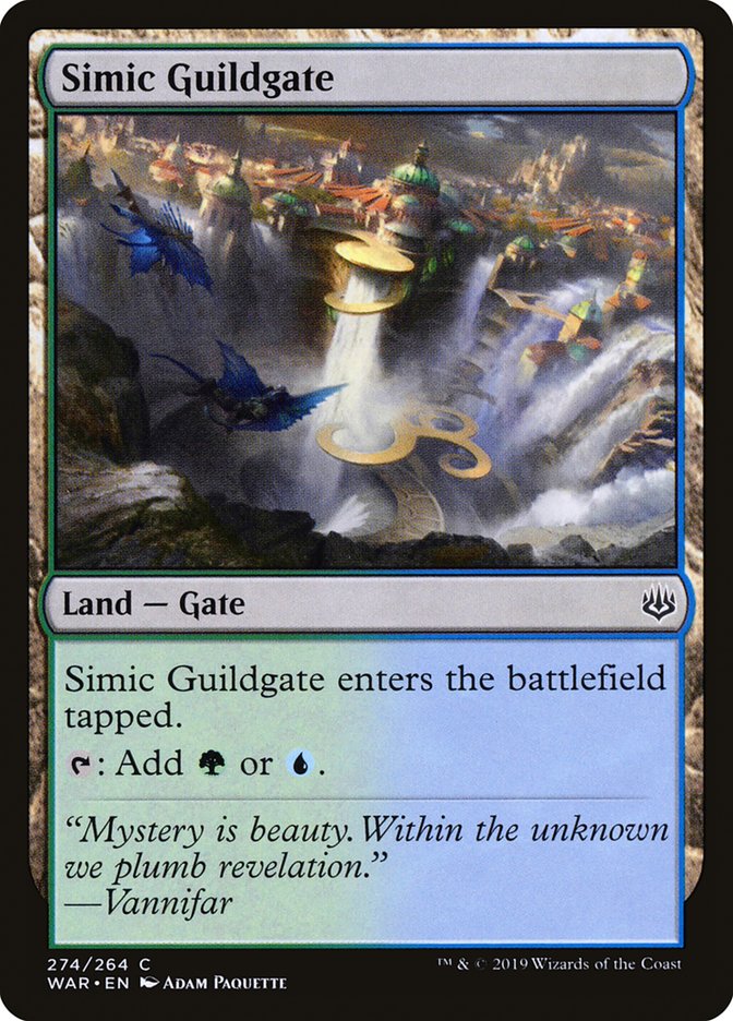 Simic Guildgate [War of the Spark] | Gamers Paradise