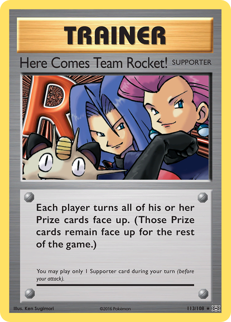 Here Comes Team Rocket! (113/108) [XY: Evolutions] | Gamers Paradise