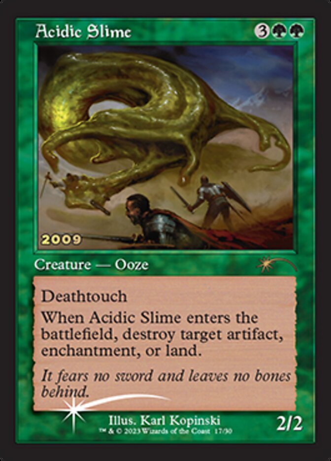 Acidic Slime [30th Anniversary Promos] | Gamers Paradise