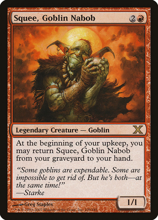 Squee, Goblin Nabob [Tenth Edition] | Gamers Paradise