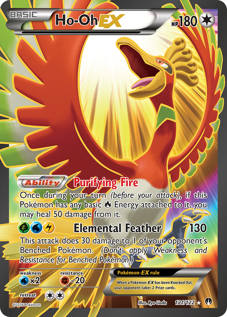 Ho-Oh EX (121/122) [XY: BREAKpoint] | Gamers Paradise