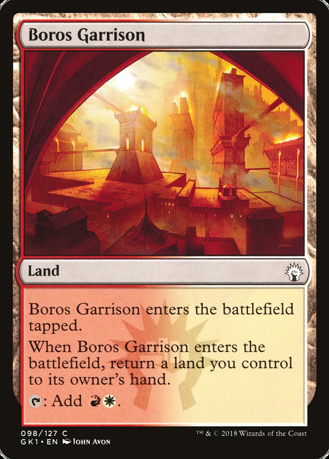 Boros Garrison [Guilds of Ravnica Guild Kit] | Gamers Paradise