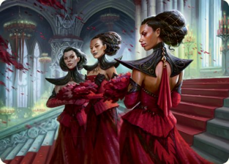 Olivia's Attendants Art Card [Innistrad: Crimson Vow Art Series] | Gamers Paradise