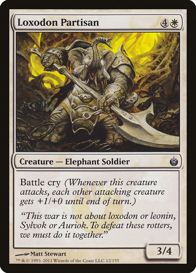 Loxodon Partisan [Mirrodin Besieged] | Gamers Paradise