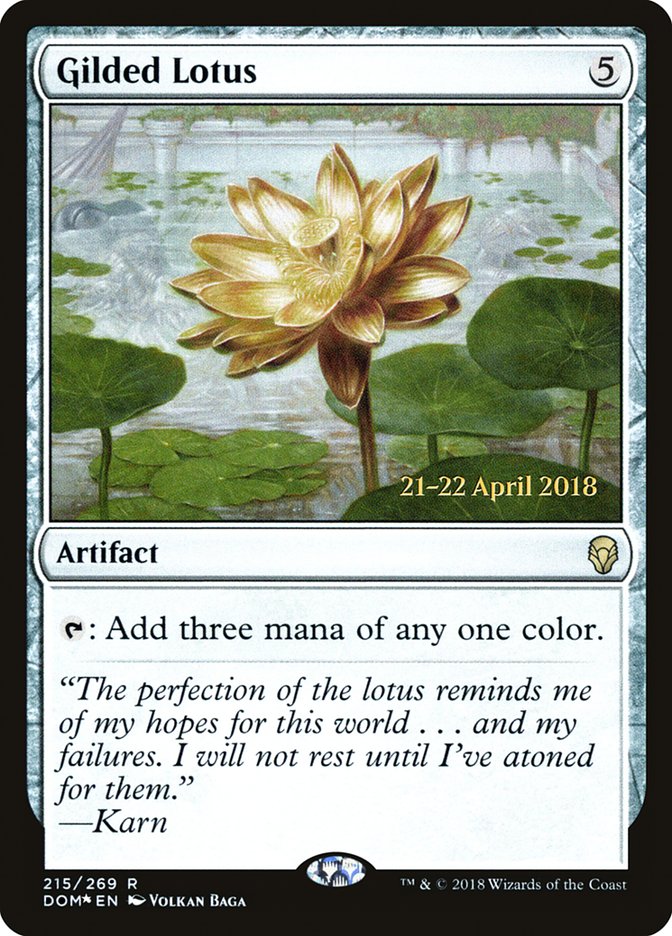 Gilded Lotus [Dominaria Prerelease Promos] | Gamers Paradise
