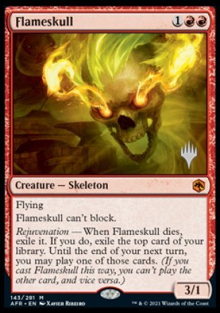 Flameskull (Promo Pack) [Dungeons & Dragons: Adventures in the Forgotten Realms Promos] | Gamers Paradise