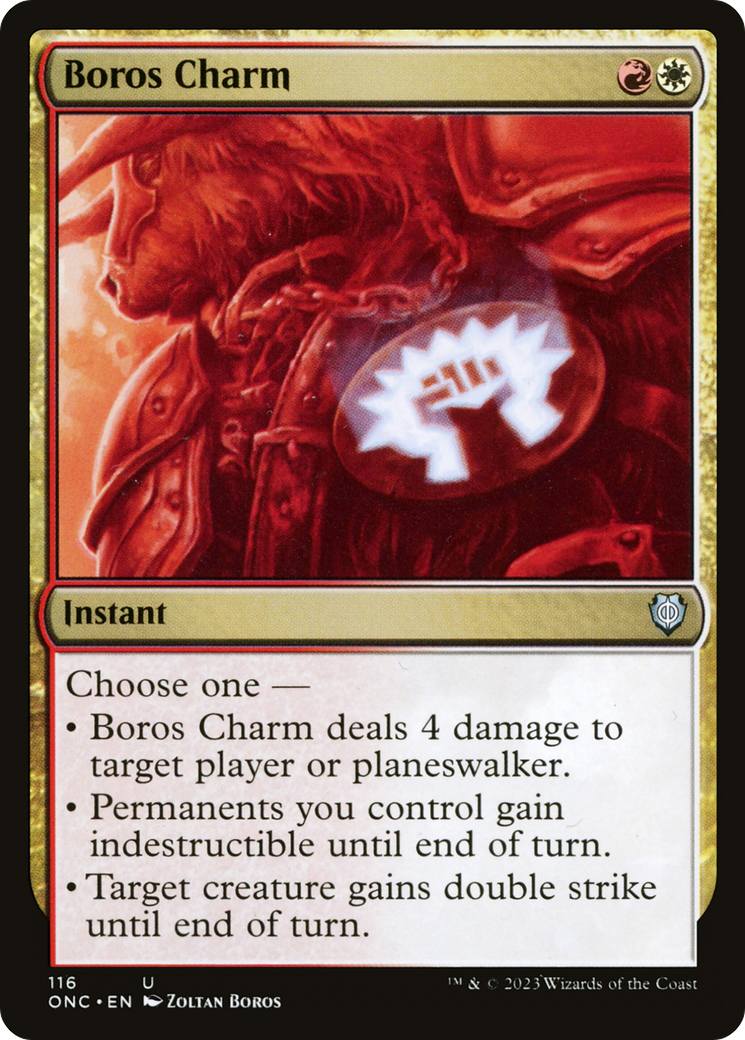 Boros Charm [Phyrexia: All Will Be One Commander] | Gamers Paradise
