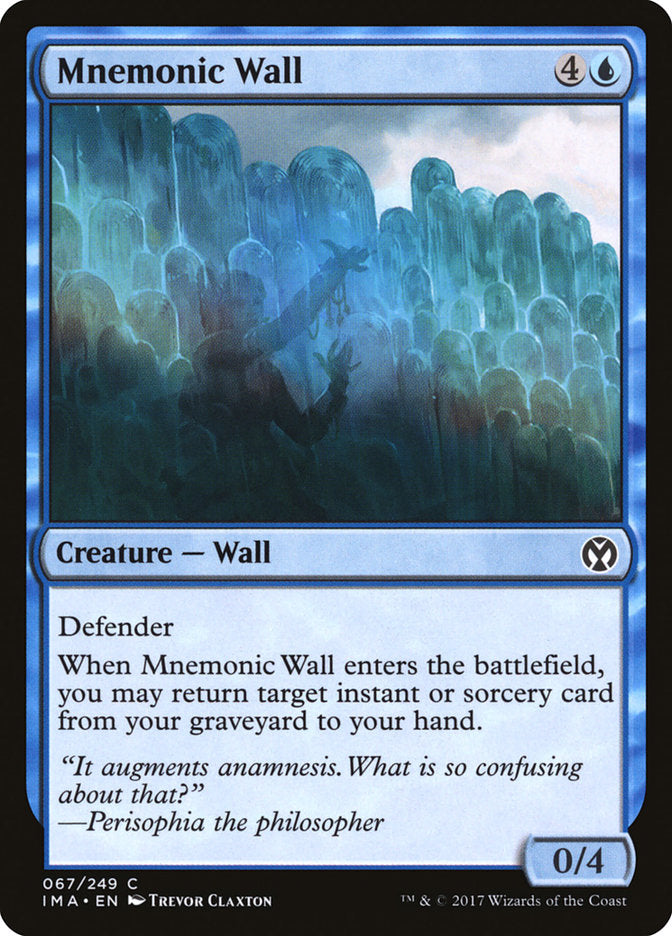 Mnemonic Wall [Iconic Masters] | Gamers Paradise