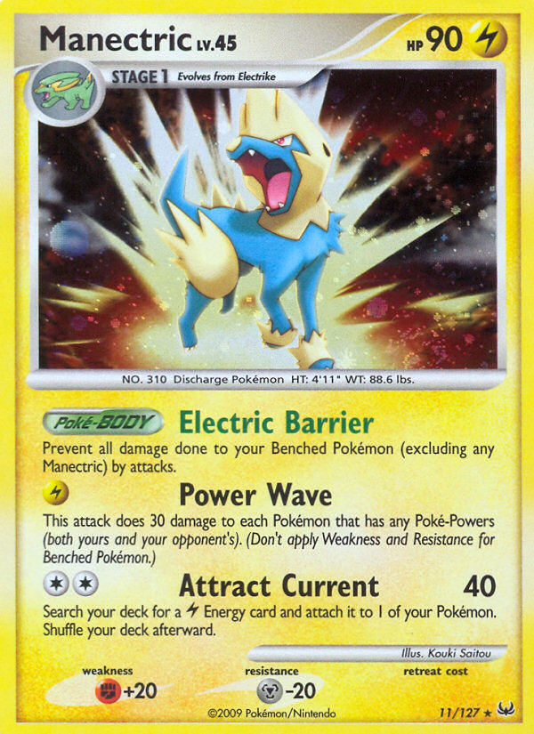 Manectric (11/127) [Platinum: Base Set] | Gamers Paradise