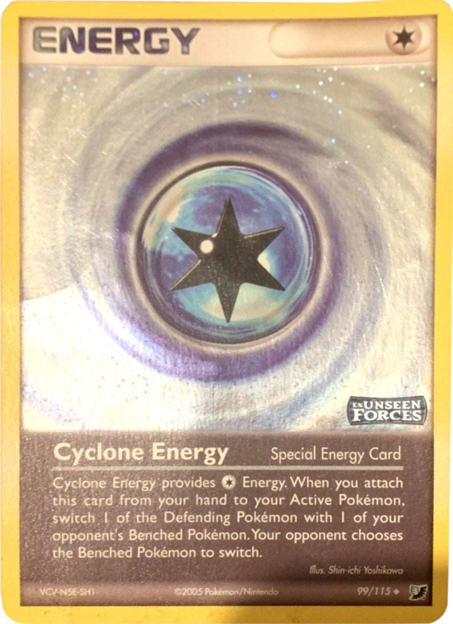 Cyclone Energy (99/115) (Stamped) [EX: Unseen Forces] | Gamers Paradise