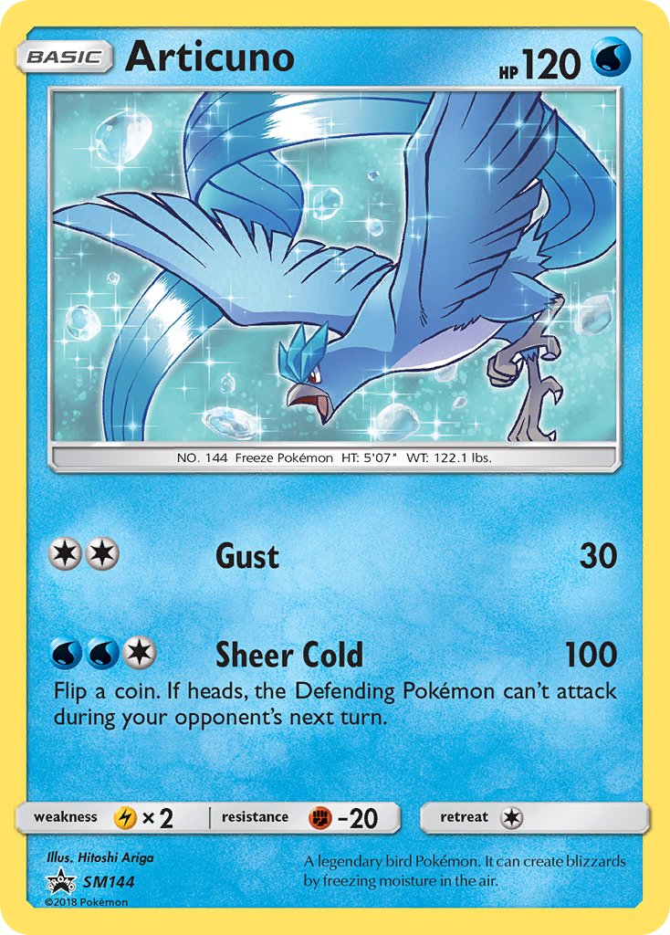 Articuno (SM144) [Sun & Moon: Black Star Promos] | Gamers Paradise