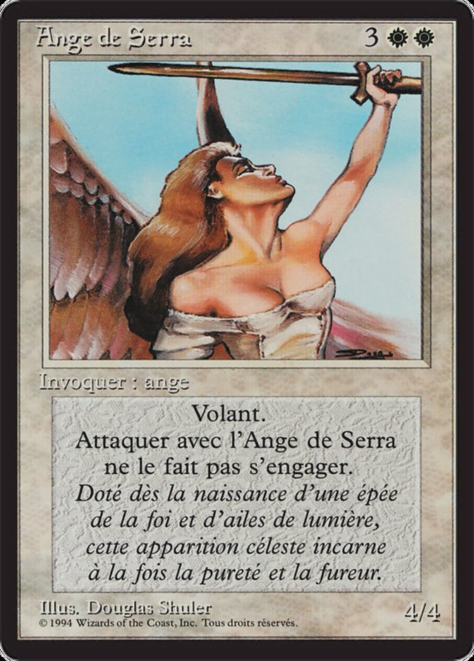 Serra Angel [Foreign Black Border] | Gamers Paradise