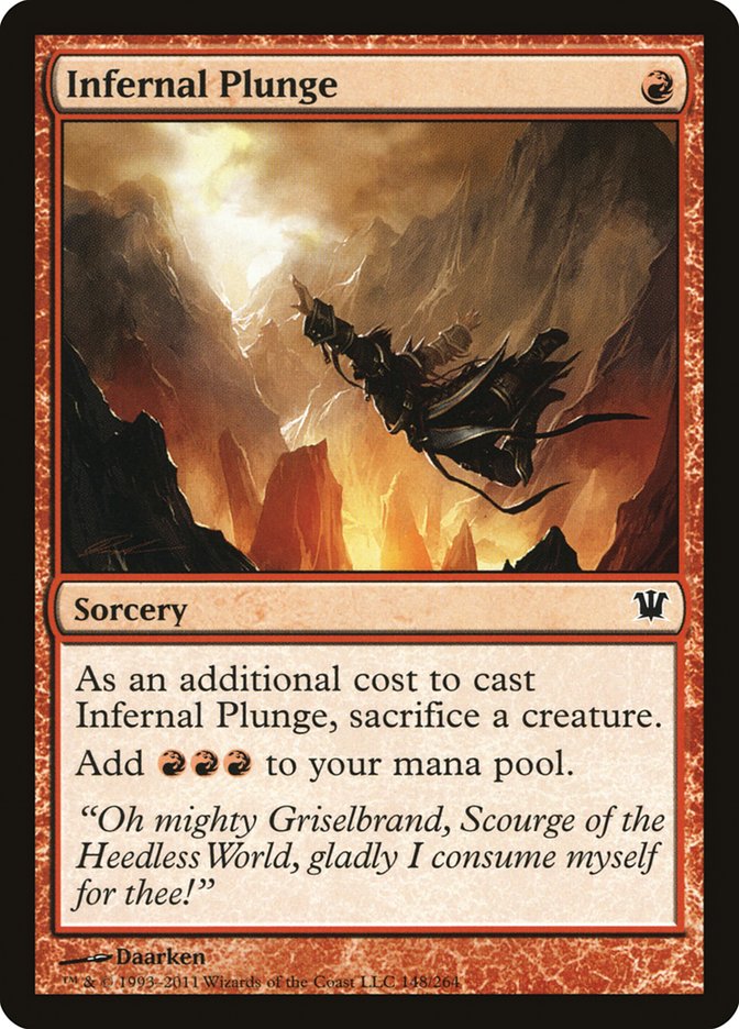 Infernal Plunge [Innistrad] | Gamers Paradise