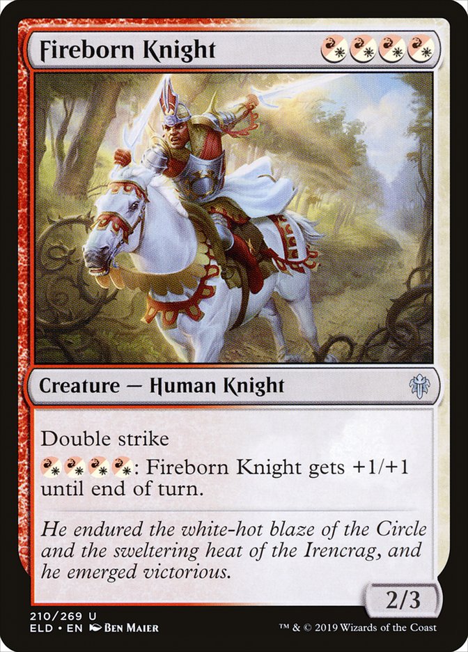 Fireborn Knight [Throne of Eldraine] | Gamers Paradise