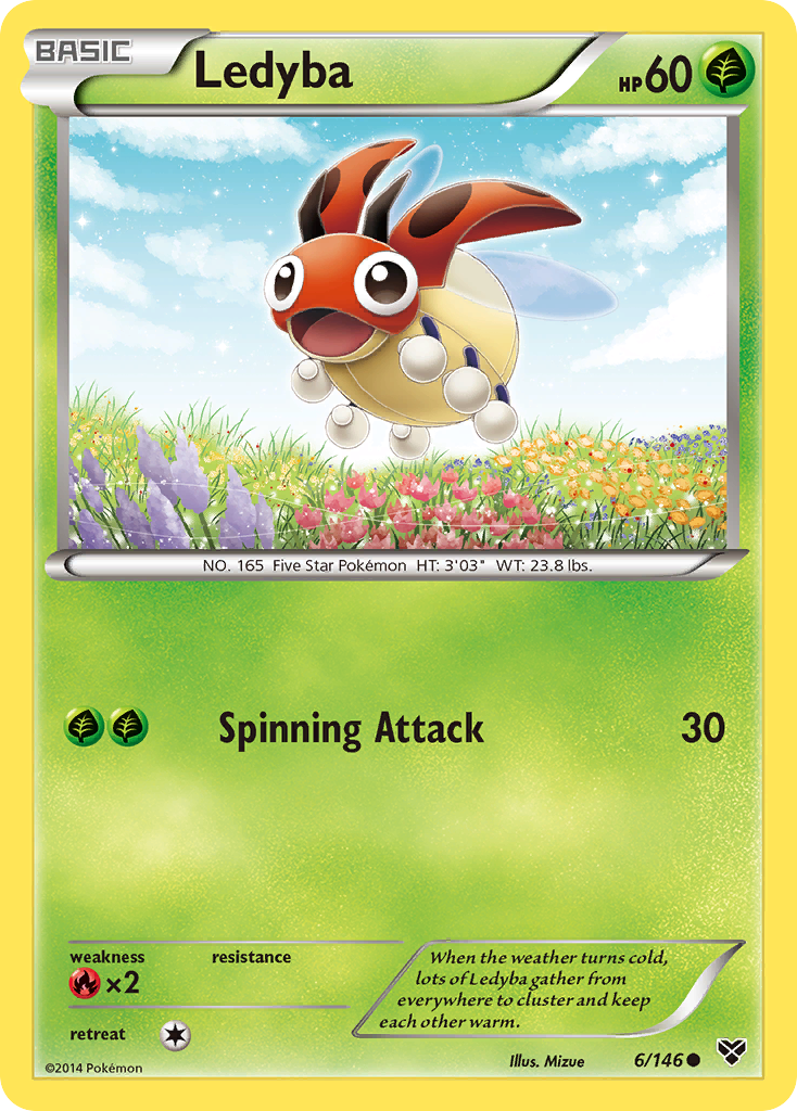 Ledyba (6/146) [XY: Base Set] | Gamers Paradise