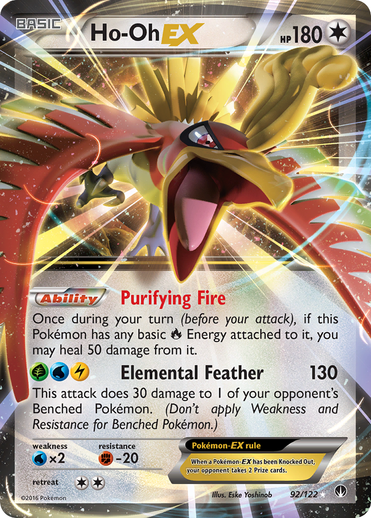 Ho-Oh EX (92/122) [XY: BREAKpoint] | Gamers Paradise