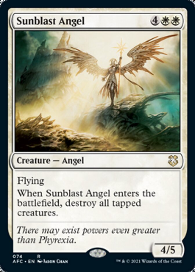 Sunblast Angel [Dungeons & Dragons: Adventures in the Forgotten Realms Commander] | Gamers Paradise