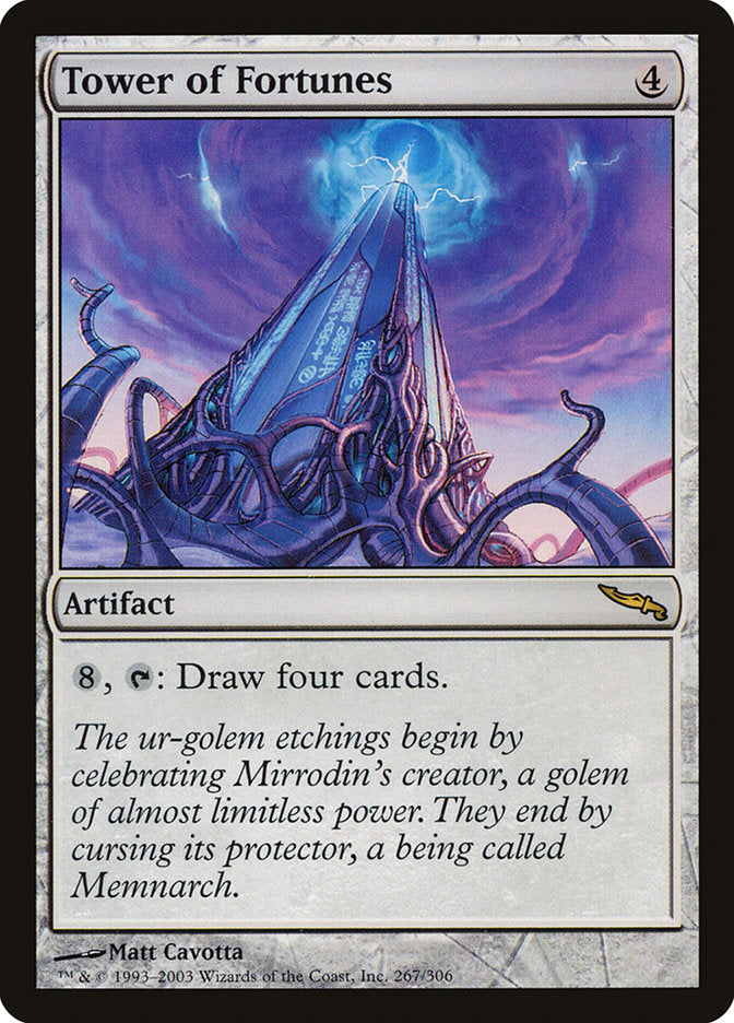 Tower of Fortunes [Mirrodin] | Gamers Paradise