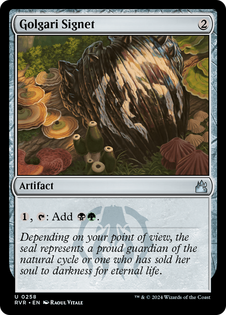 Golgari Signet [Ravnica Remastered] | Gamers Paradise