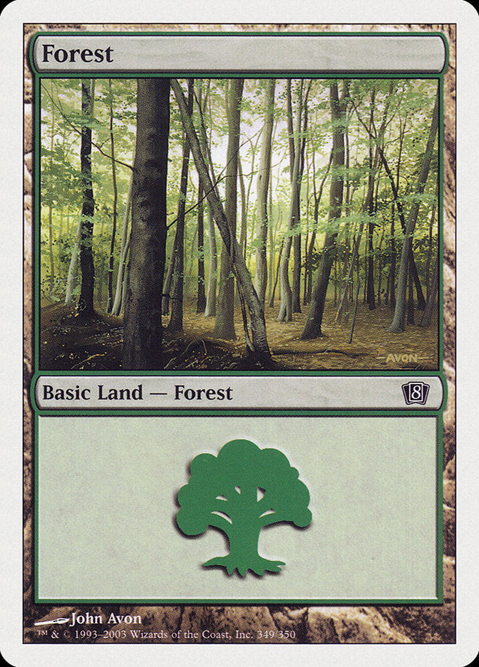 Forest (349) [Eighth Edition] | Gamers Paradise