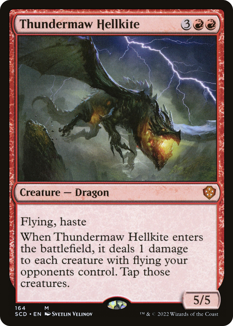 Thundermaw Hellkite [Starter Commander Decks] | Gamers Paradise