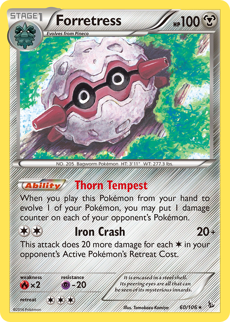 Forretress (60/106) [XY: Flashfire] | Gamers Paradise