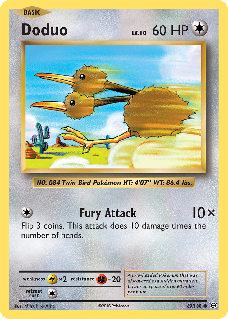 Doduo (69/108) [XY: Evolutions] | Gamers Paradise