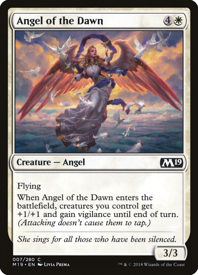 Angel of the Dawn [Core Set 2019] | Gamers Paradise