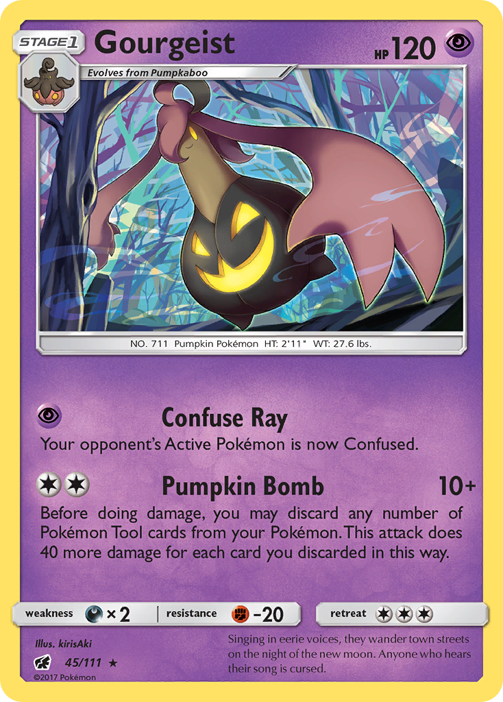 Gourgeist (45/111) [Sun & Moon: Crimson Invasion] | Gamers Paradise