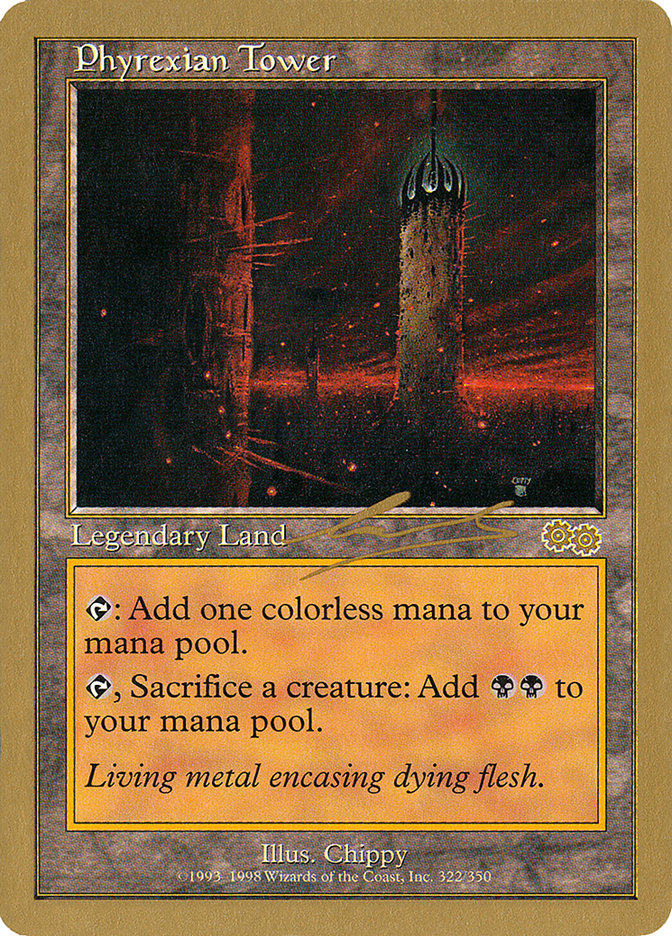 Phyrexian Tower (Nicolas Labarre) [World Championship Decks 2000] | Gamers Paradise