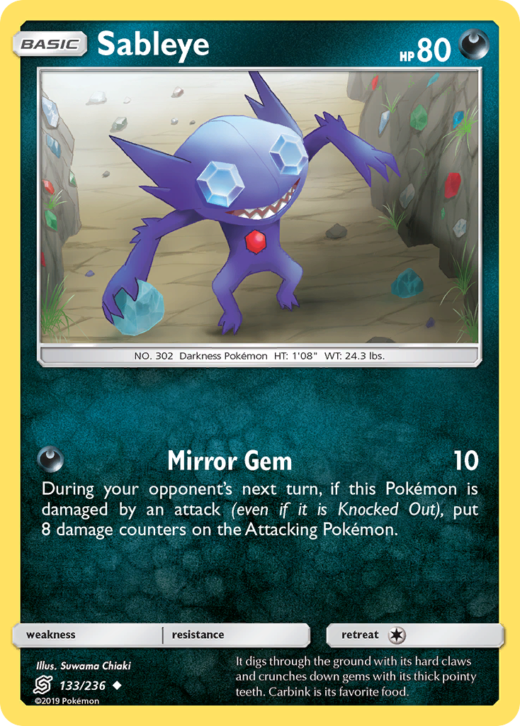 Sableye (133/236) [Sun & Moon: Unified Minds] | Gamers Paradise